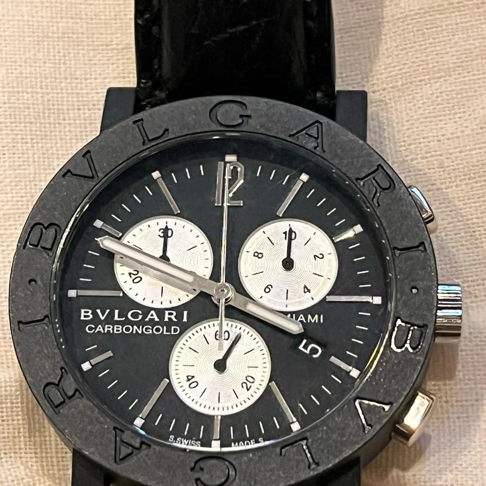 Bvlgari Carbongold Miami Watch - Picture 1 of 4